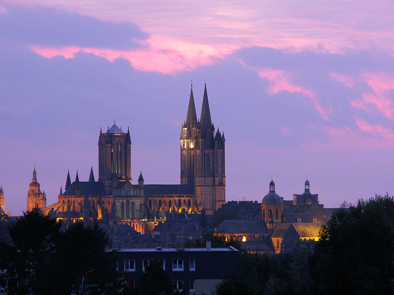 Cathedrale de Coutances - velo emeraude